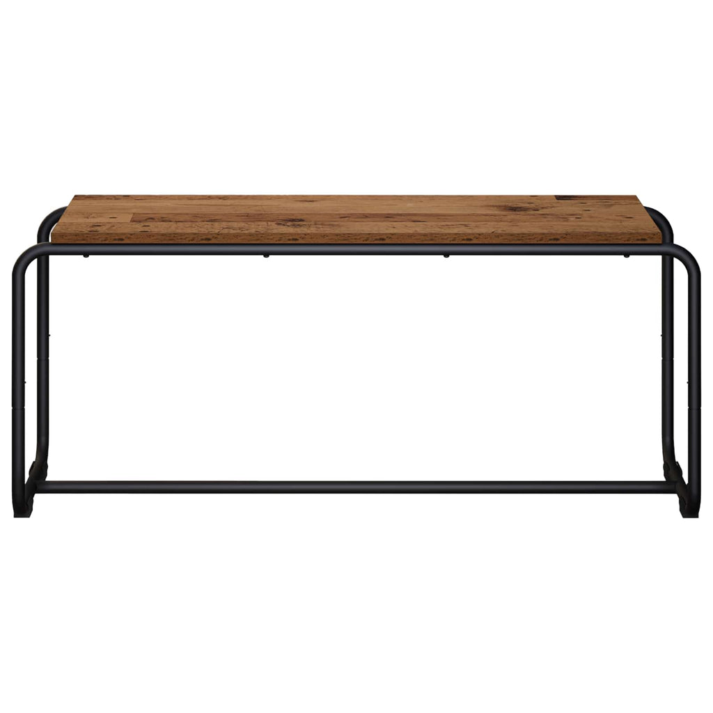 vidaXL Stół pod telewizor 98 x 35.5 x 42 cm Stare drewno