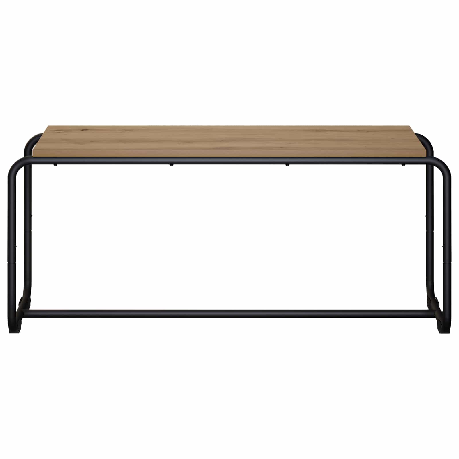 vidaXL Stół pod telewizor 98 x 35.5 x 42 cm Dąb artisan
