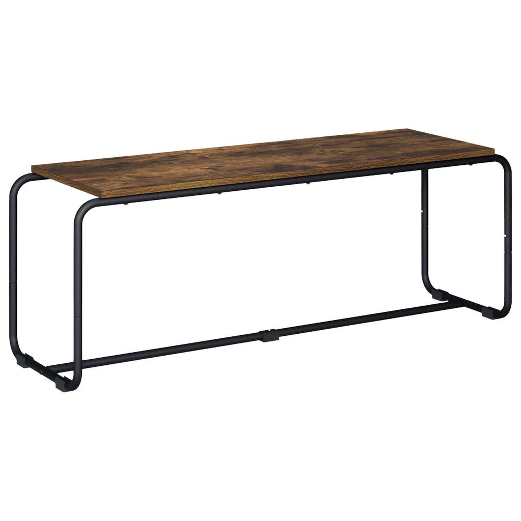 vidaXL Stół pod telewizor 113.5 x 35.5 x 42 cm Dąb wędzony