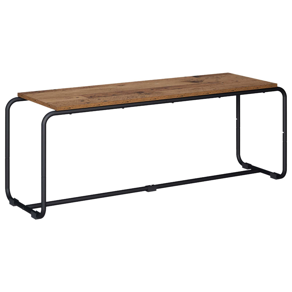 vidaXL Stół pod telewizor 113.5 x 35.5 x 42 cm Stare drewno