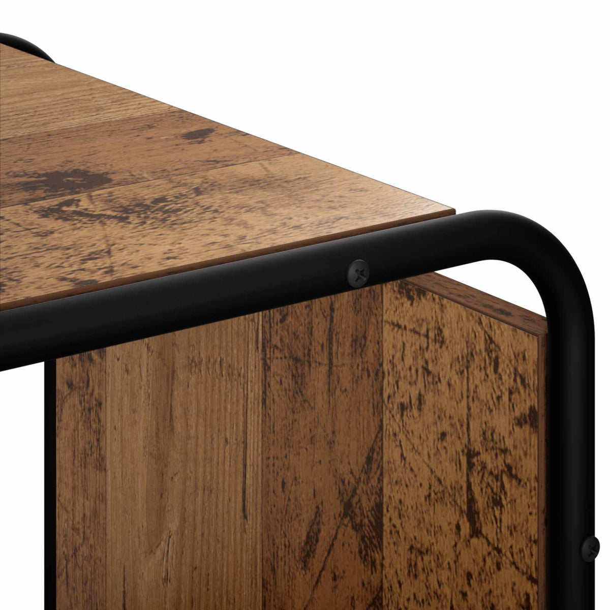 vidaXL Komoda Stare drewno 98 x 37,5 x 75,5 cm Materiał drewnopochodny