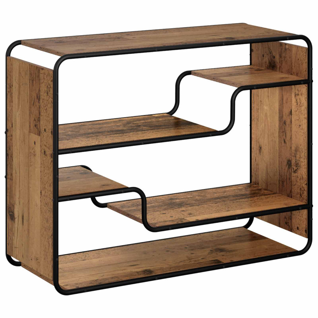 vidaXL Komoda Stare drewno 98 x 37,5 x 75,5 cm Materiał drewnopochodny
