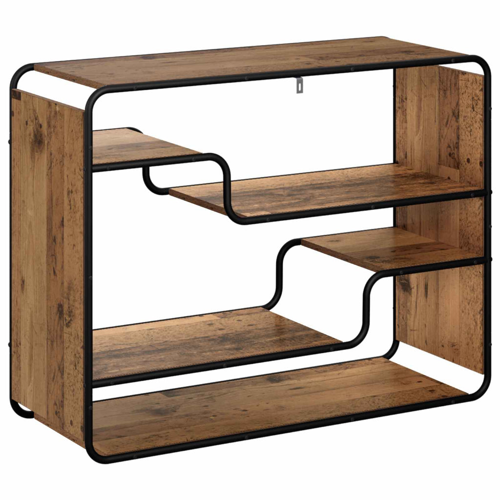 vidaXL Komoda Stare drewno 98 x 37,5 x 75,5 cm Materiał drewnopochodny
