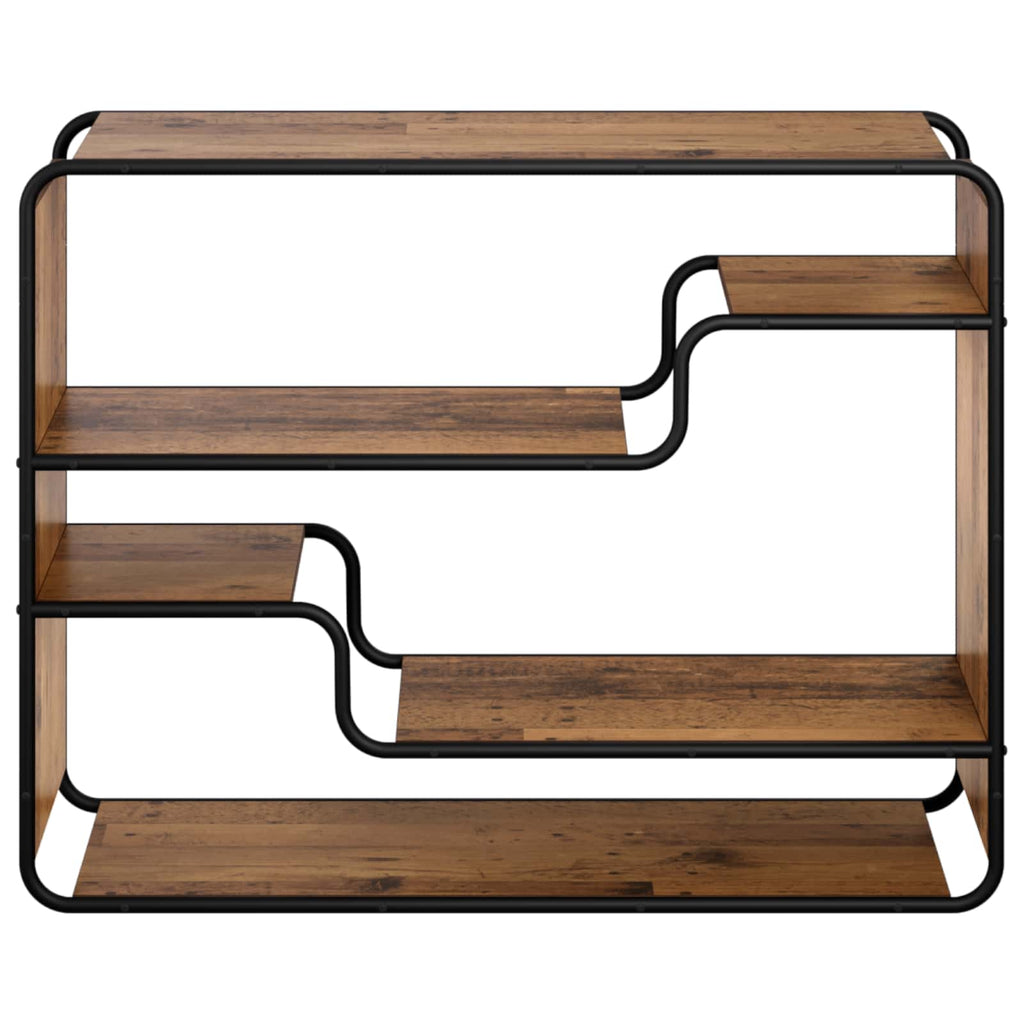 vidaXL Komoda Stare drewno 98 x 37,5 x 75,5 cm Materiał drewnopochodny