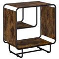 vidaXL Komoda Dąb wędzony 60 x 37.5 x 64.5 cm Materiał drewnopochodny