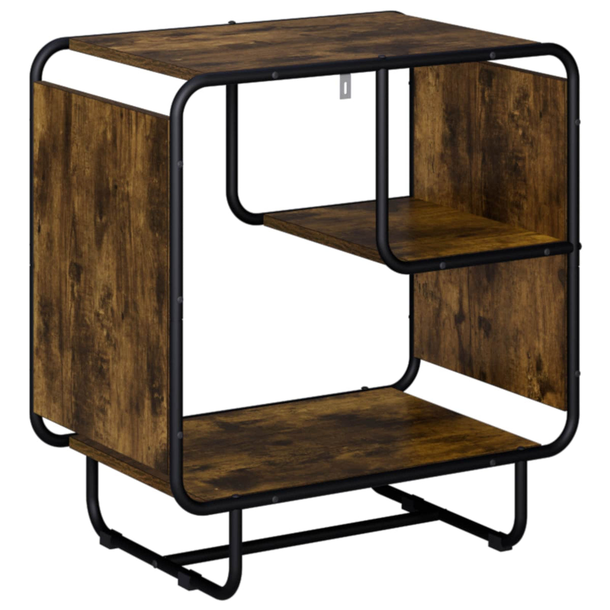 vidaXL Komoda Dąb wędzony 60 x 37.5 x 64.5 cm Materiał drewnopochodny