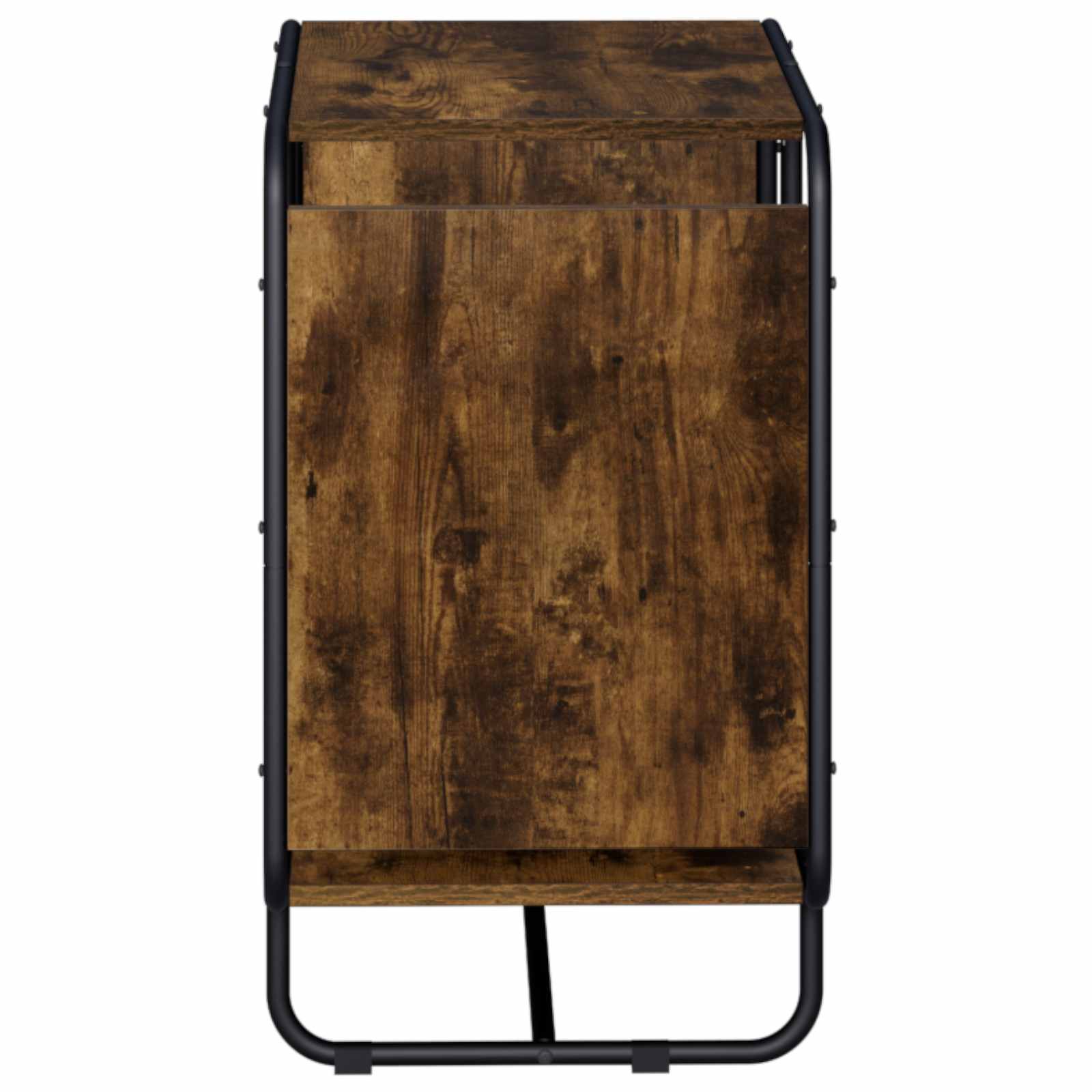 vidaXL Komoda Dąb wędzony 60 x 37.5 x 64.5 cm Materiał drewnopochodny