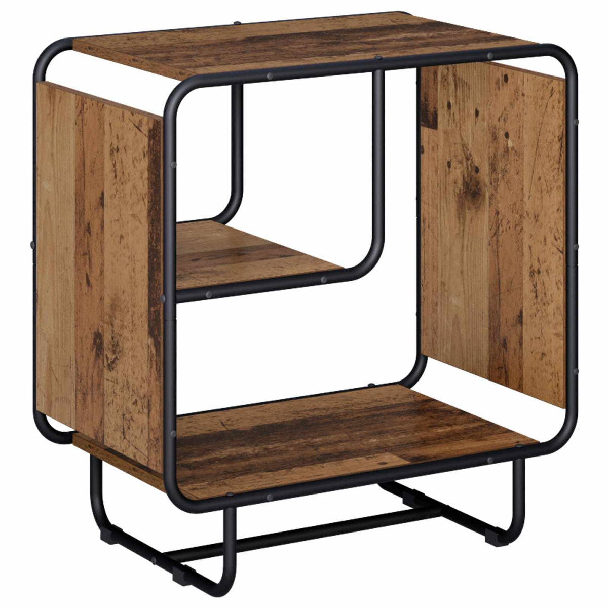 vidaXL Komoda Stare drewno 60 x 37.5 x 64.5 cm Materiał drewnopochodny