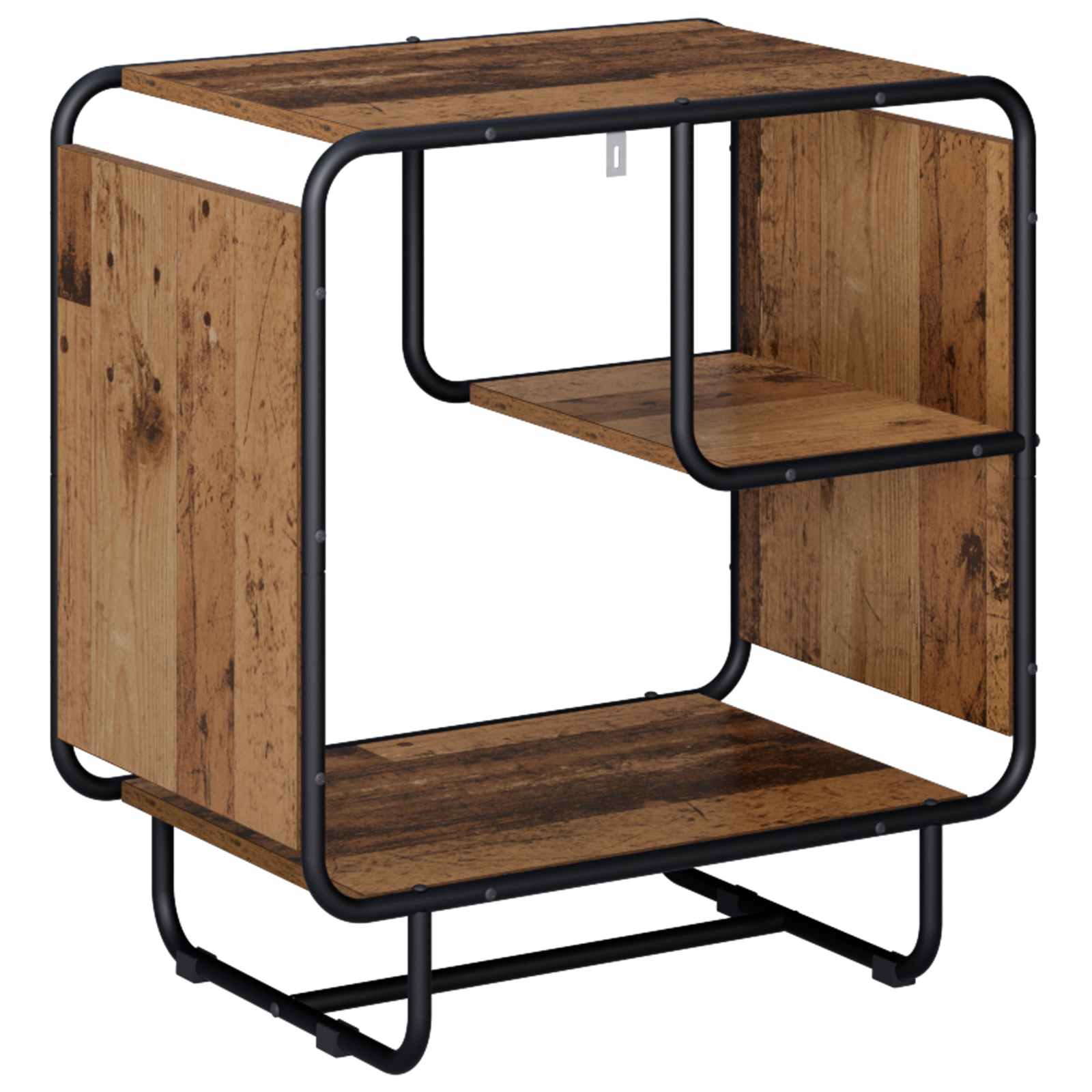 vidaXL Komoda Stare drewno 60 x 37.5 x 64.5 cm Materiał drewnopochodny
