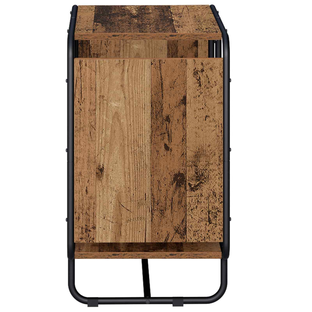 vidaXL Komoda Stare drewno 60 x 37.5 x 64.5 cm Materiał drewnopochodny