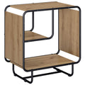 vidaXL Komoda Dąb artisan 60 x 37.5 x 64.5 cm Materiał drewnopochodny