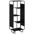 vidaXL Kredens Czarny dąb 60 x 37.5 x 144 cm Drewno inżynieryjne
