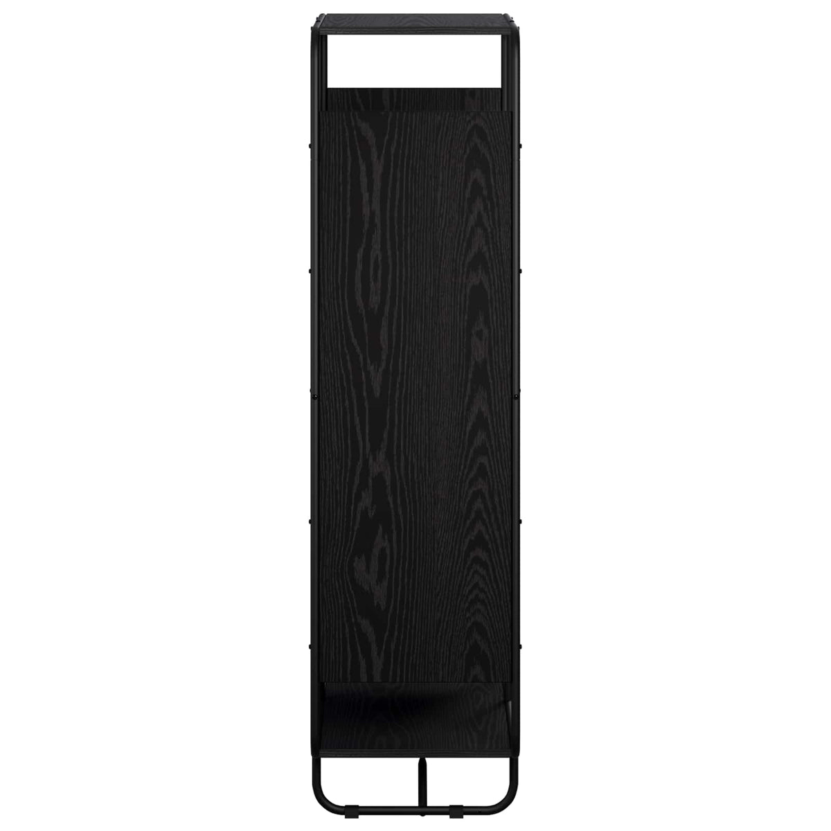 vidaXL Kredens Czarny dąb 60 x 37.5 x 144 cm Drewno inżynieryjne