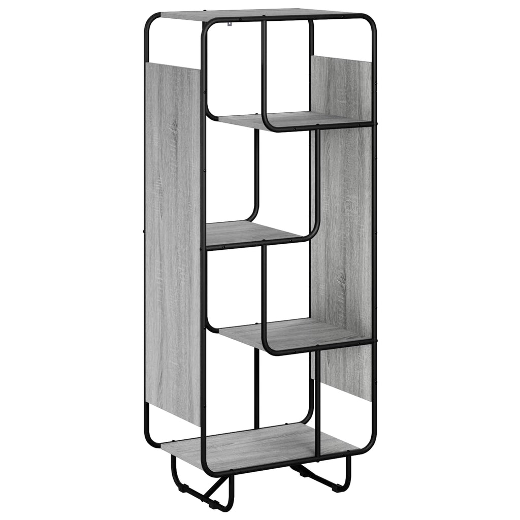 vidaXL Kredens Szary Sonoma 60 x 37.5 x 144 cm Drewno inżynieryjne