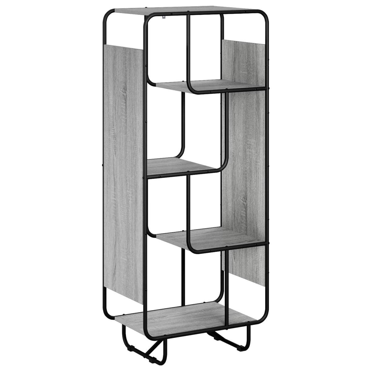 vidaXL Kredens Szary Sonoma 60 x 37.5 x 144 cm Drewno inżynieryjne