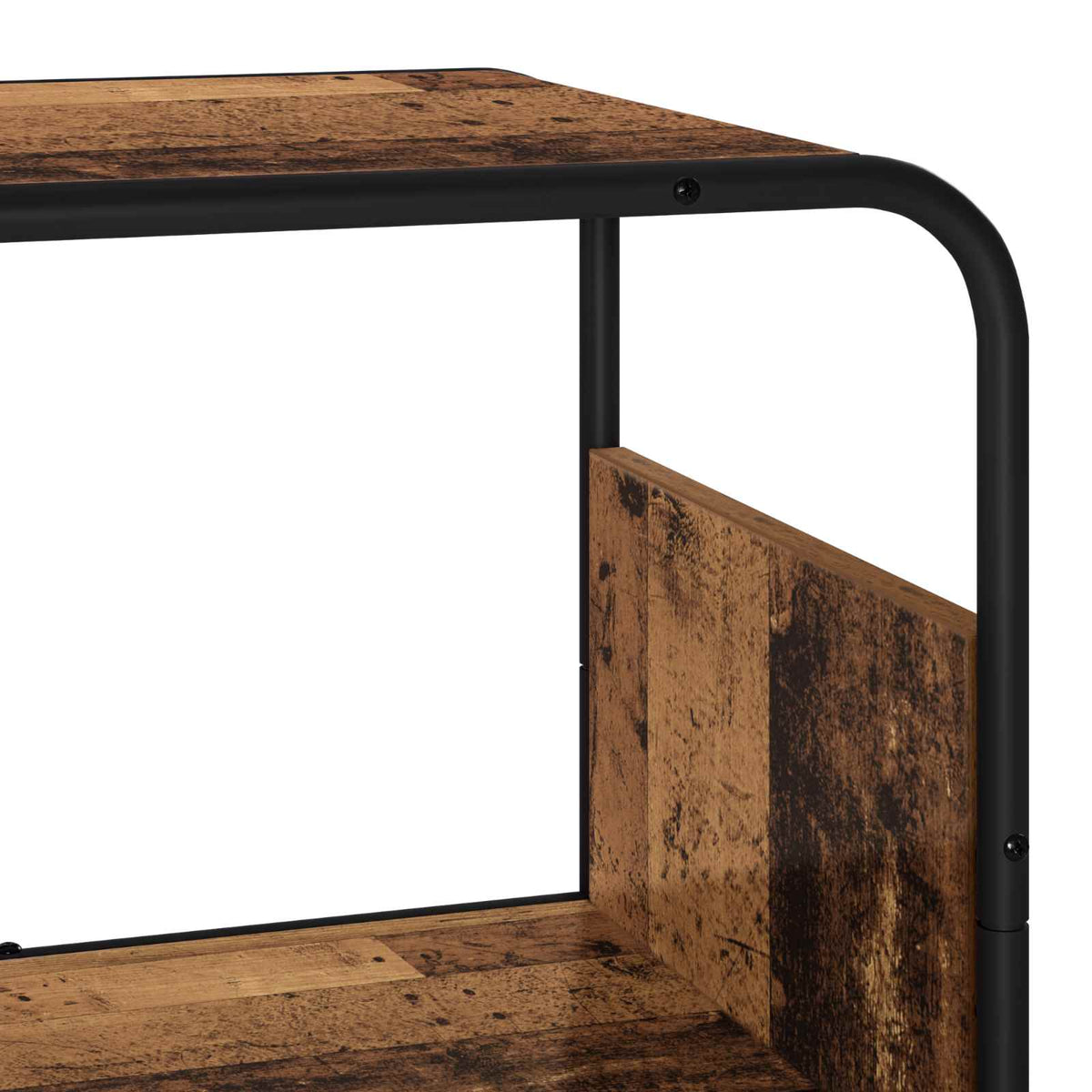 vidaXL Kredens Stare drewno 60 x 37.5 x 144 cm Drewno inżynieryjne