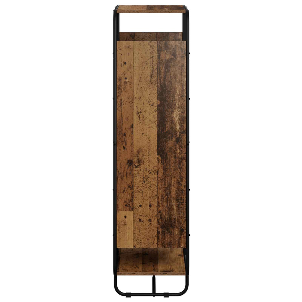 vidaXL Kredens Stare drewno 60 x 37.5 x 144 cm Drewno inżynieryjne