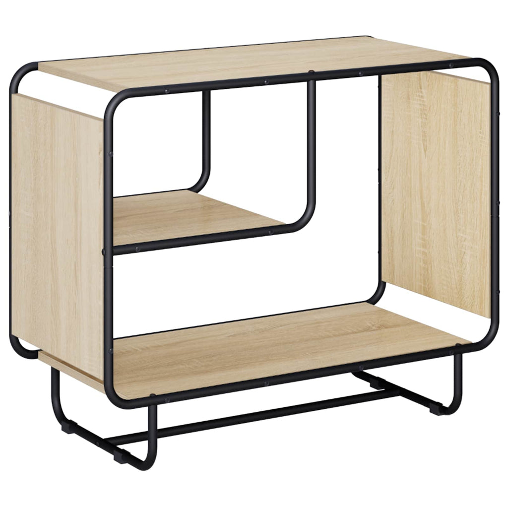 vidaXL Komoda dąb Sonoma 80 x 37,5 x 64,5 cm Materiał drewnopochodny