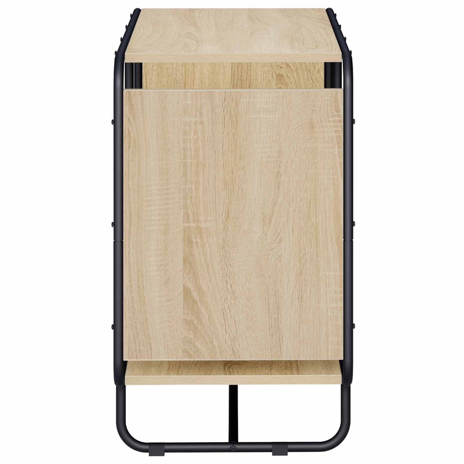 vidaXL Komoda dąb Sonoma 80 x 37,5 x 64,5 cm Materiał drewnopochodny