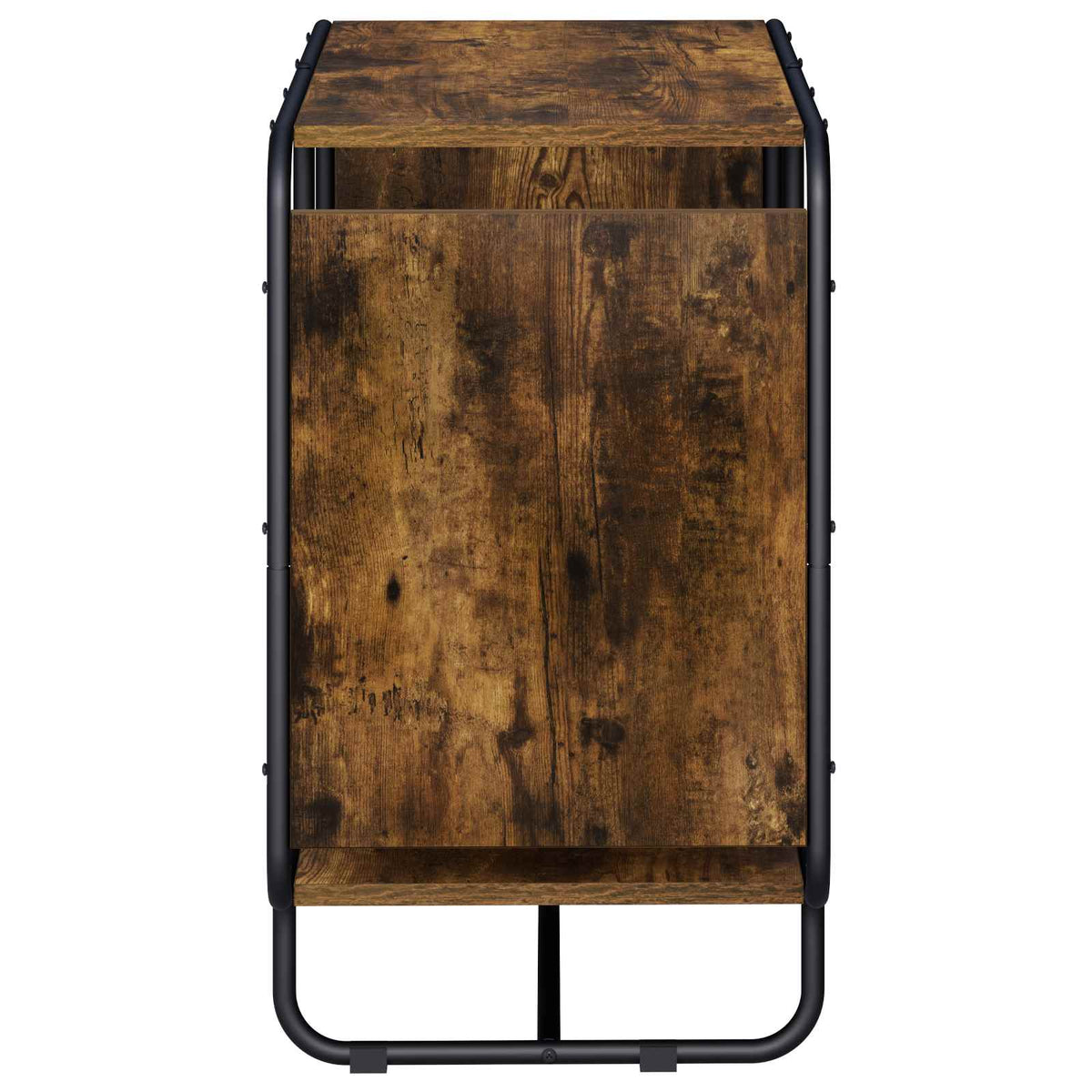 vidaXL Komoda Dąb wędzony 80 x 37,5 x 64,5 cm Materiał drewnopochodny