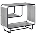 vidaXL Komoda Szary Sonoma 80 x 37,5 x 64,5 cm Materiał drewnopochodny