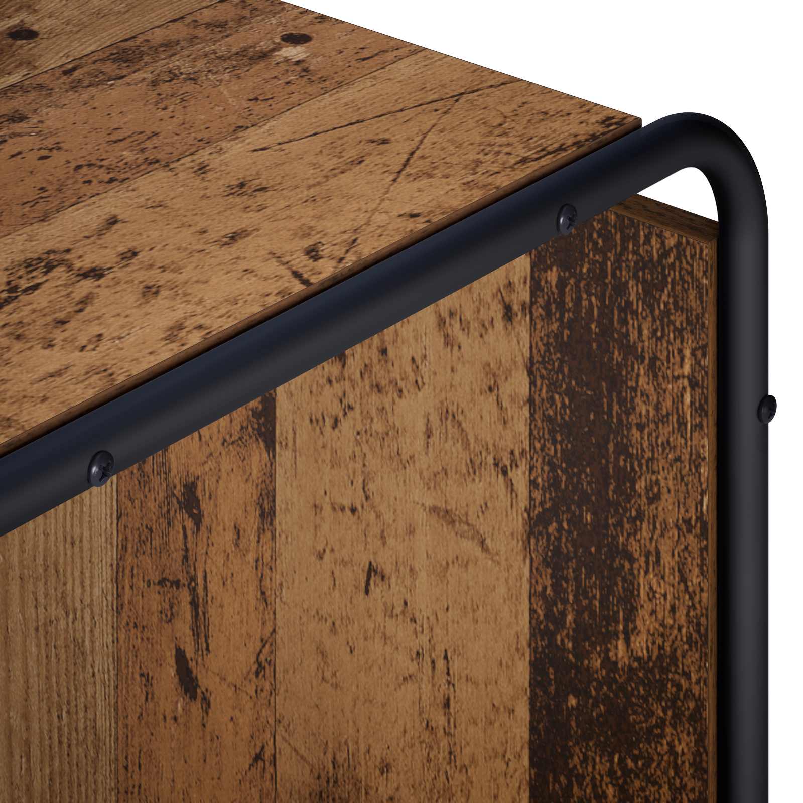 vidaXL Komoda Stare drewno 80 x 37,5 x 64,5 cm Materiał drewnopochodny