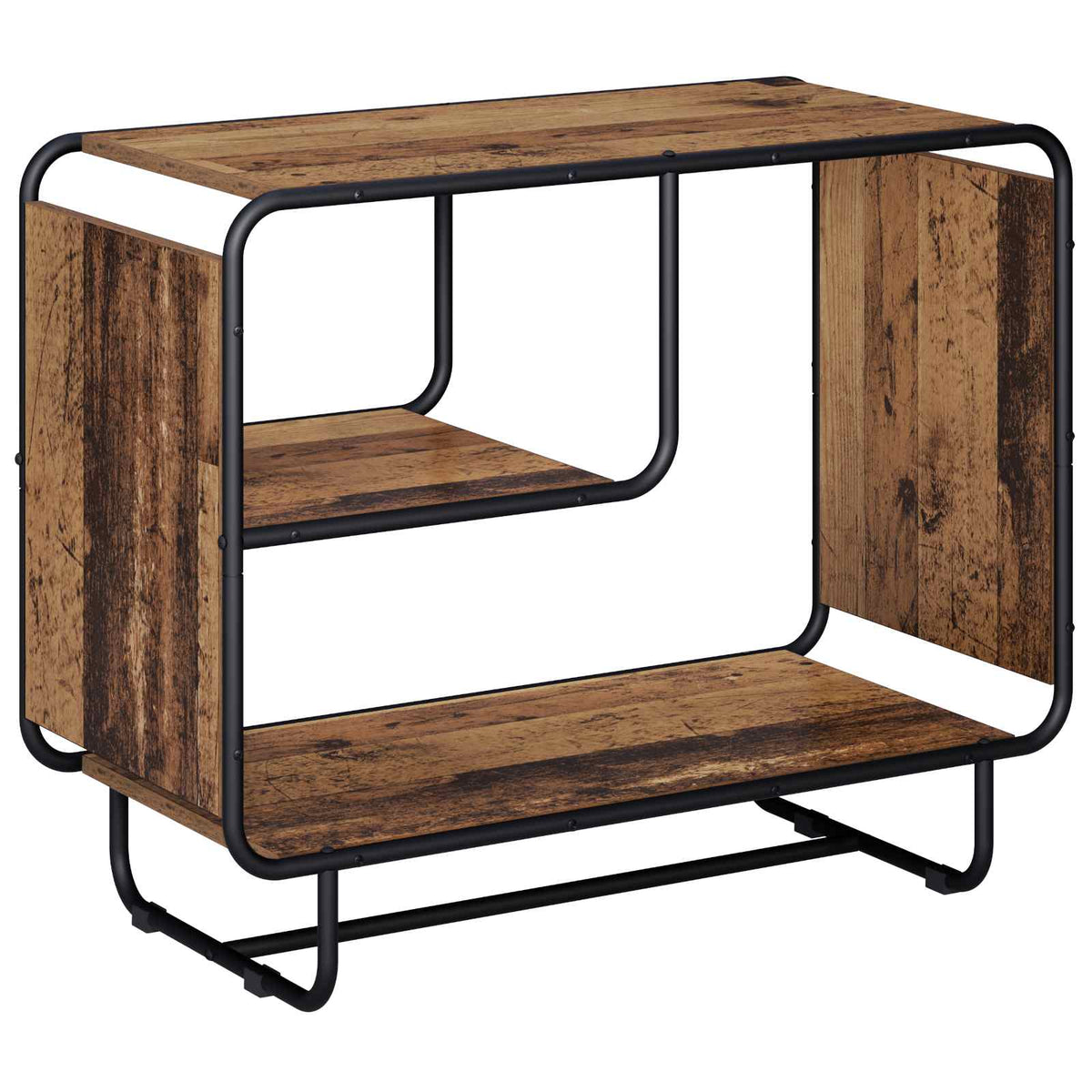 vidaXL Komoda Stare drewno 80 x 37,5 x 64,5 cm Materiał drewnopochodny