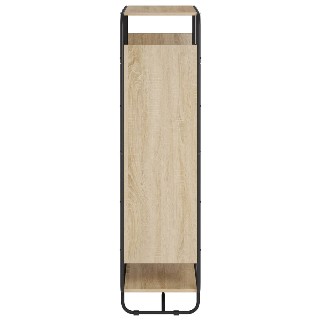 vidaXL Kredens dąb Sonoma 80 x 37.5 x 144 cm Drewno inżynieryjne