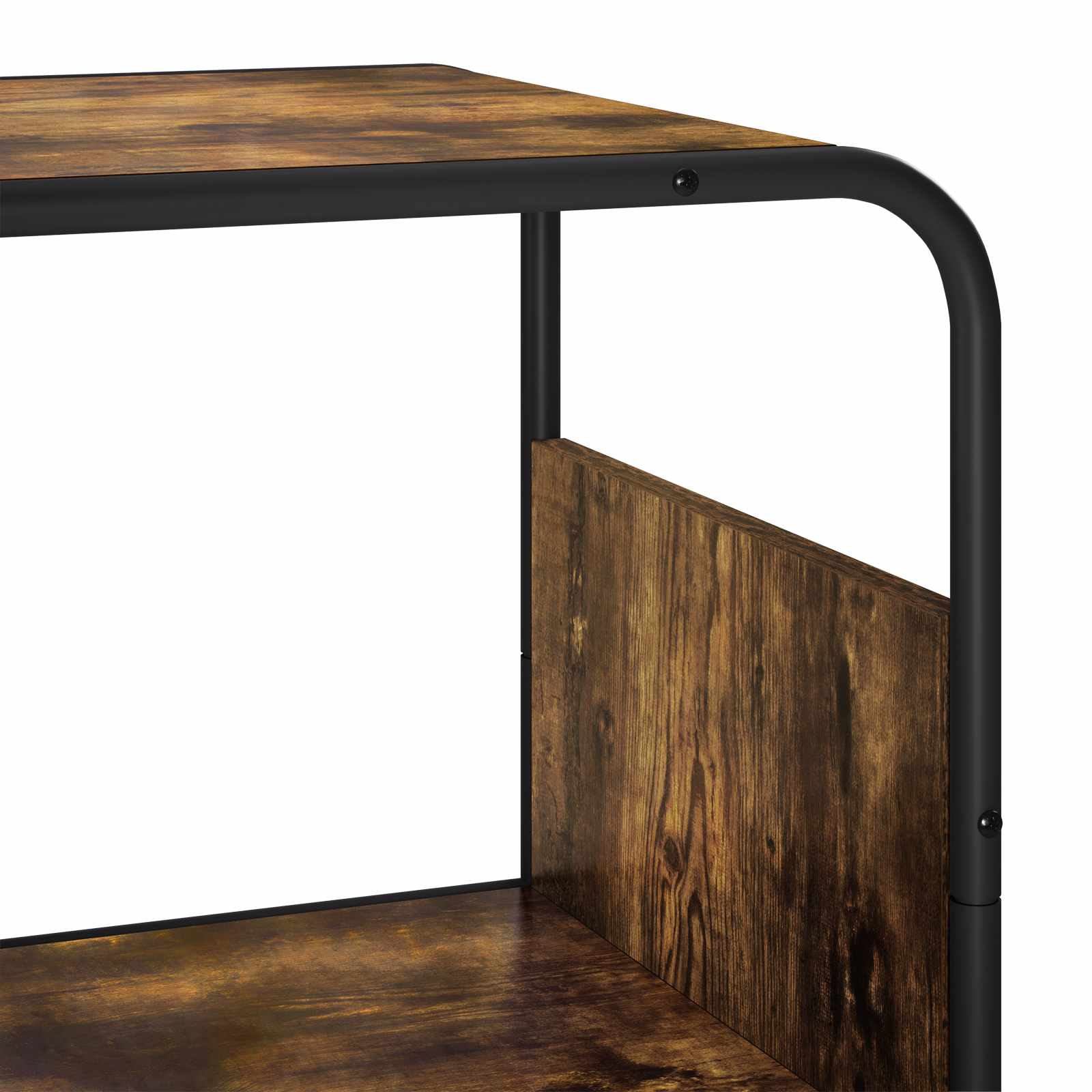 vidaXL Kredens Dąb wędzony 80 x 37.5 x 144 cm Drewno inżynieryjne