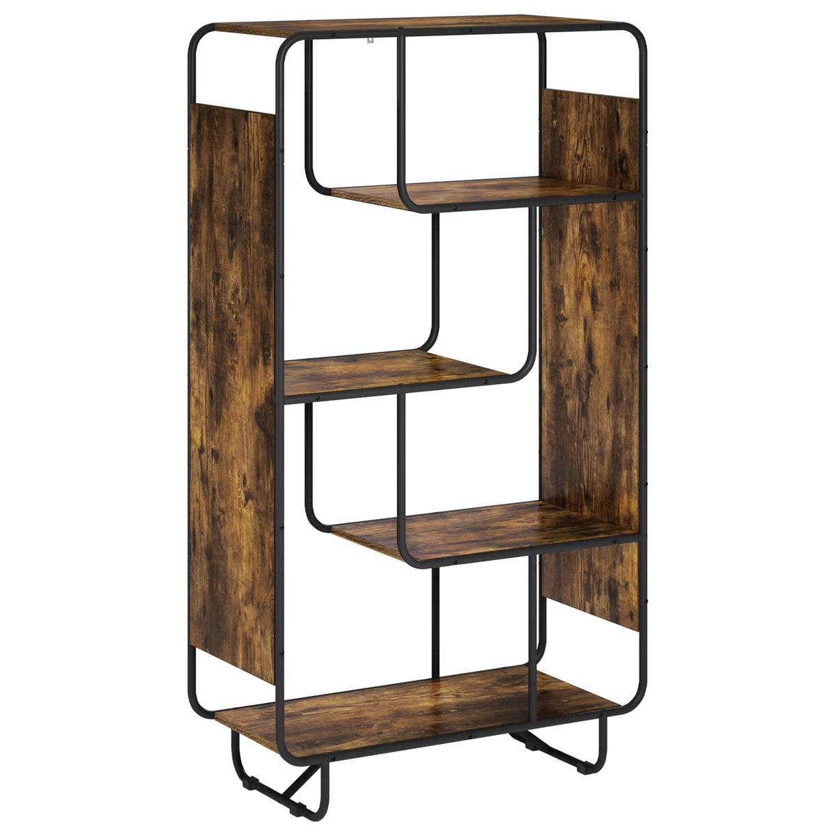 vidaXL Kredens Dąb wędzony 80 x 37.5 x 144 cm Drewno inżynieryjne