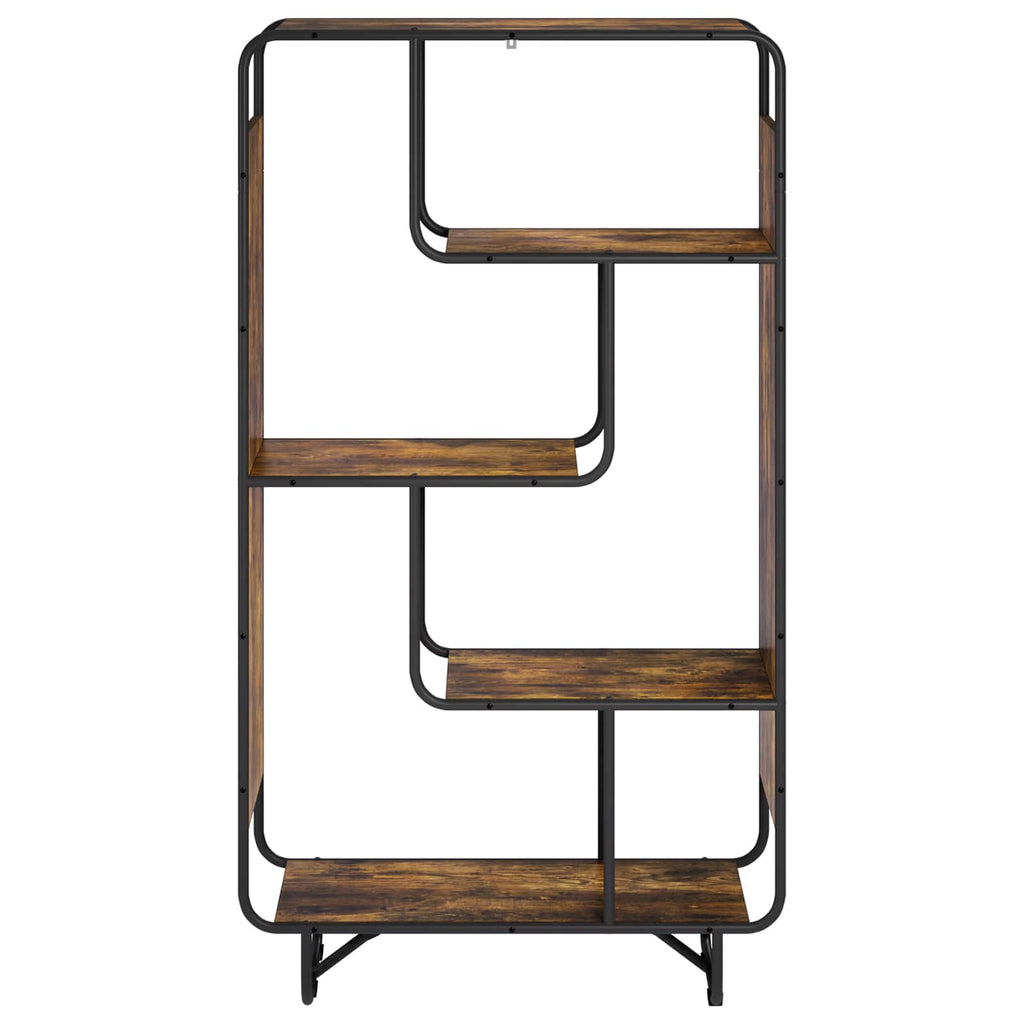 vidaXL Kredens Dąb wędzony 80 x 37.5 x 144 cm Drewno inżynieryjne