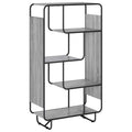 vidaXL Kredens Szary Sonoma 80 x 37.5 x 144 cm Drewno inżynieryjne