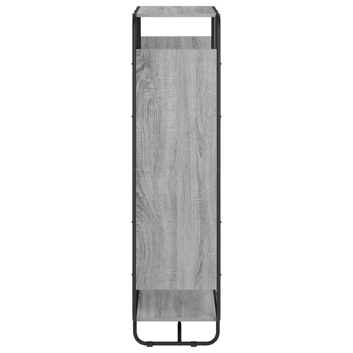 vidaXL Kredens Szary Sonoma 80 x 37.5 x 144 cm Drewno inżynieryjne
