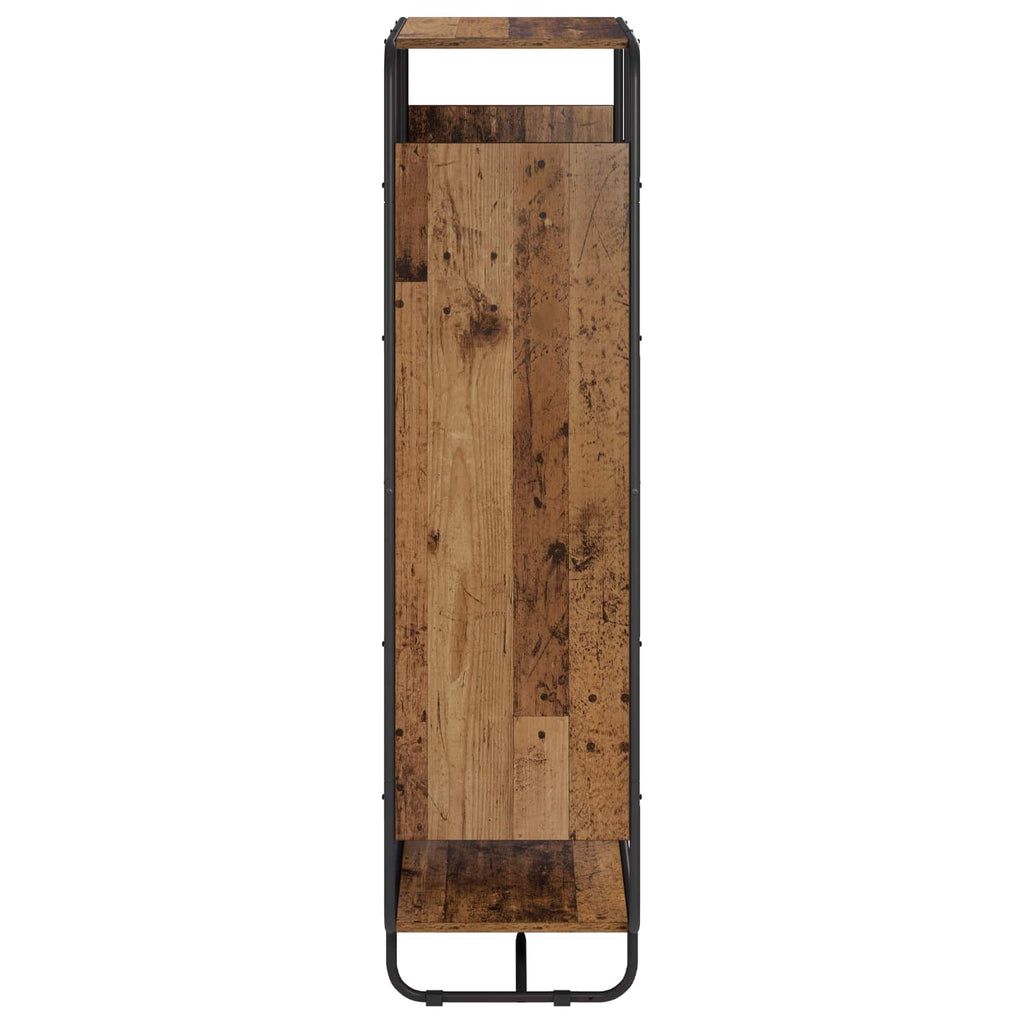 vidaXL Kredens Stare drewno 80 x 37.5 x 144 cm Drewno inżynieryjne