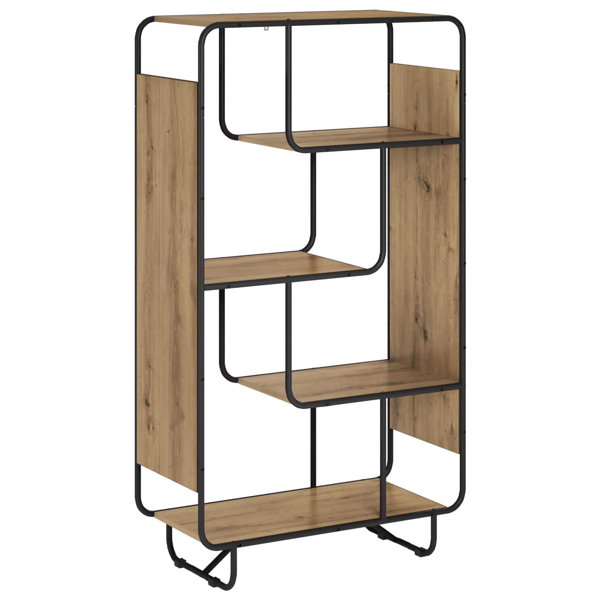 vidaXL Kredens Dąb artisan 80 x 37.5 x 144 cm Drewno inżynieryjne