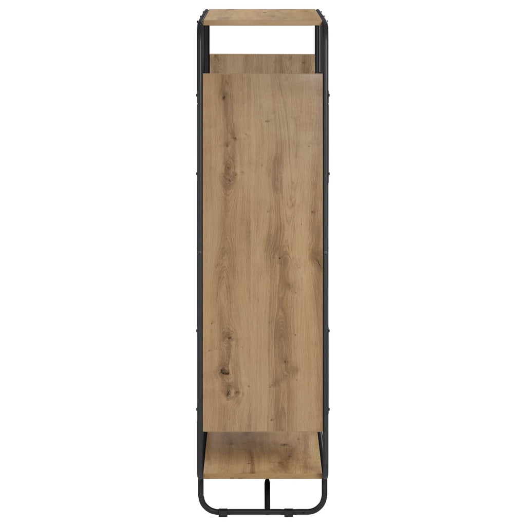 vidaXL Kredens Dąb artisan 80 x 37.5 x 144 cm Drewno inżynieryjne