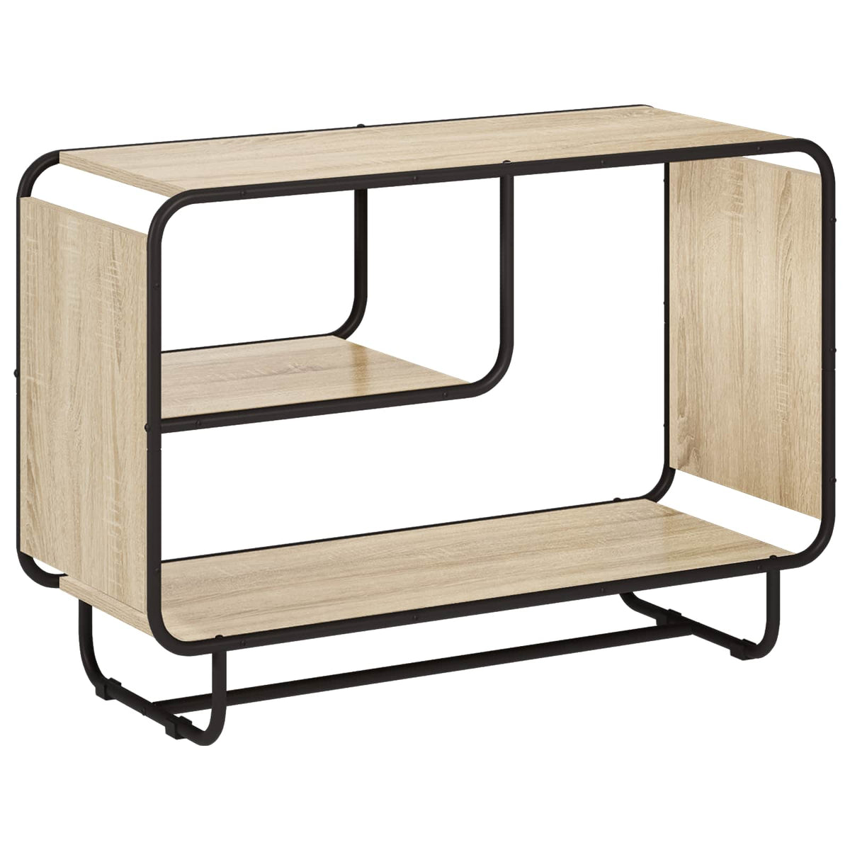 vidaXL Komoda dąb Sonoma 93.5 x 37.5 x 64.5 cm Materiał drewnopochodny