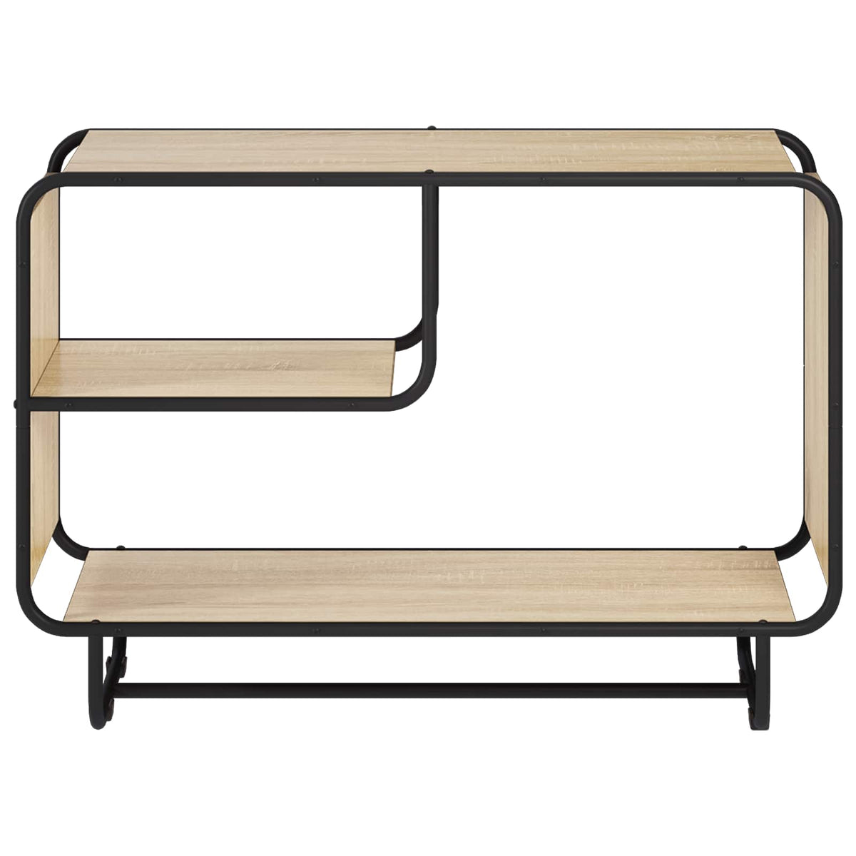 vidaXL Komoda dąb Sonoma 93.5 x 37.5 x 64.5 cm Materiał drewnopochodny