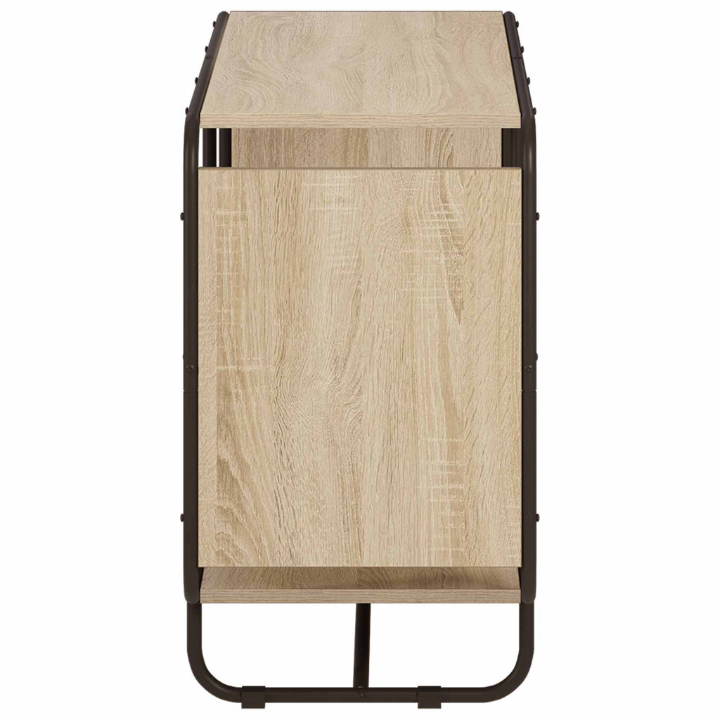 vidaXL Komoda dąb Sonoma 93.5 x 37.5 x 64.5 cm Materiał drewnopochodny