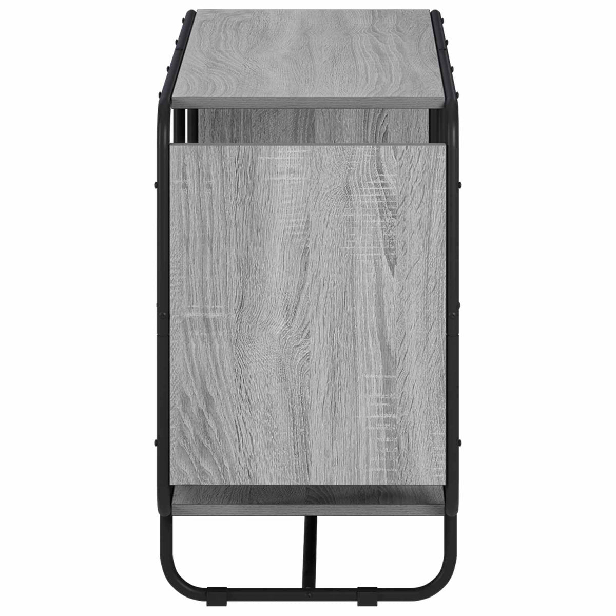 vidaXL Komoda Szary Sonoma 93.5 x 37.5 x 64.5 cm