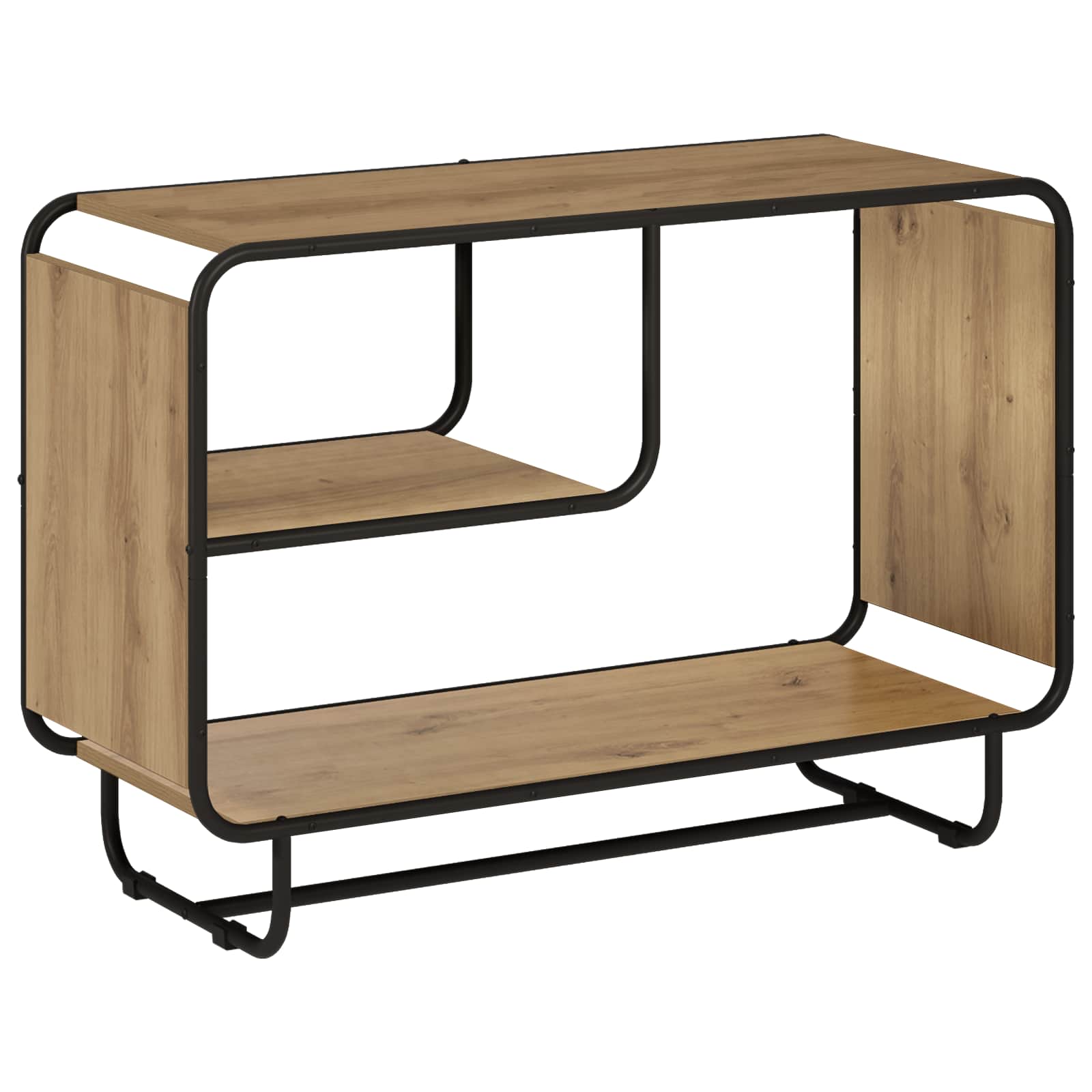 vidaXL Komoda Dąb artisan 93.5 x 37.5 x 64.5 cm