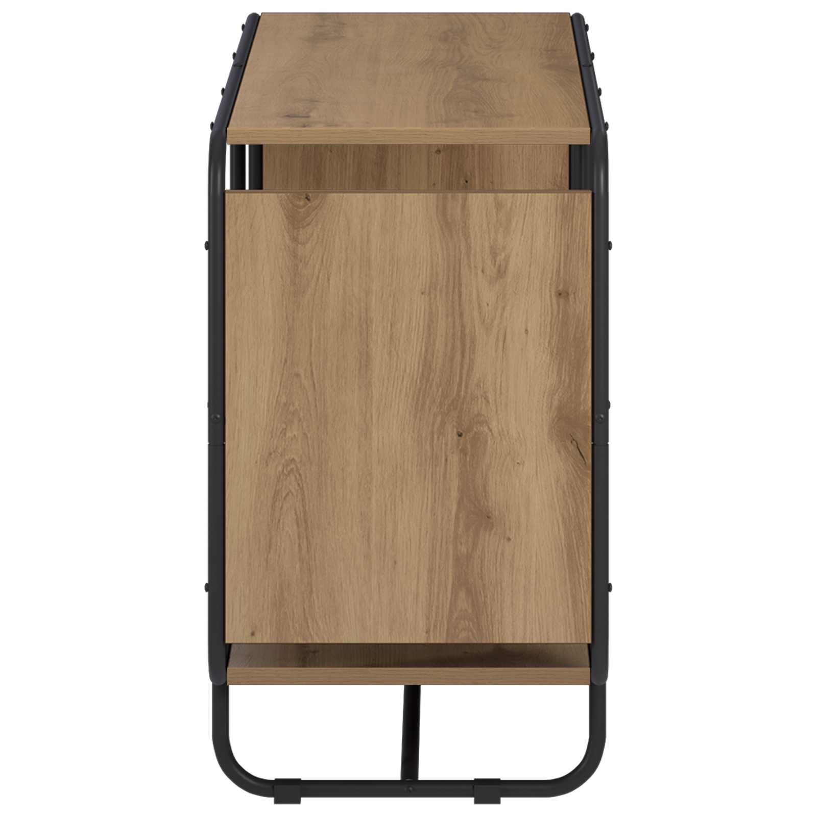 vidaXL Komoda Dąb artisan 93.5 x 37.5 x 64.5 cm