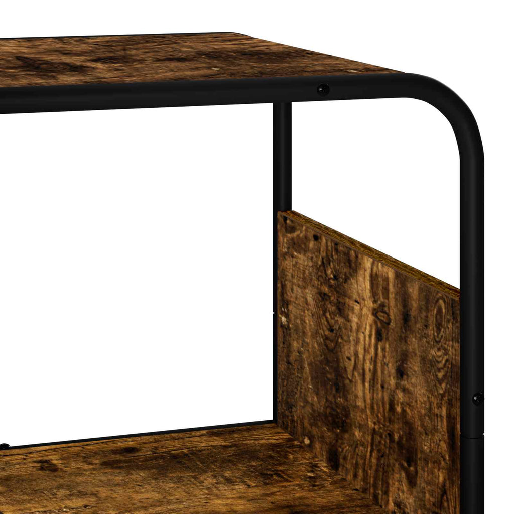 vidaXL Kredens Dąb wędzony 93.5 x 37.5 x 144 cm Drewno inżynieryjne