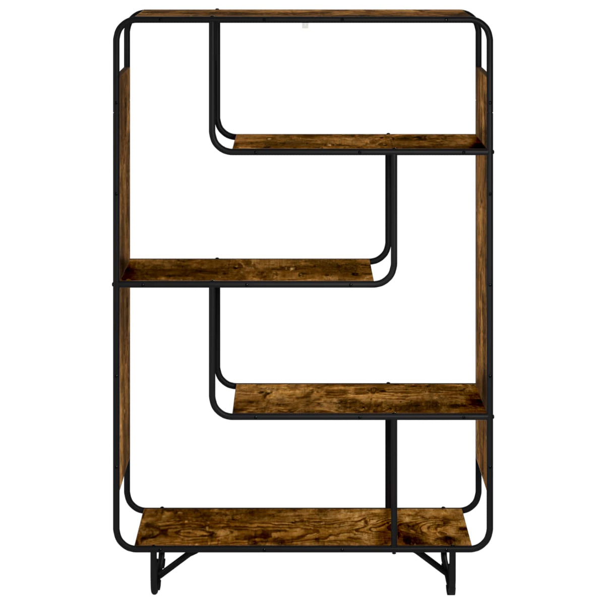 vidaXL Kredens Dąb wędzony 93.5 x 37.5 x 144 cm Drewno inżynieryjne