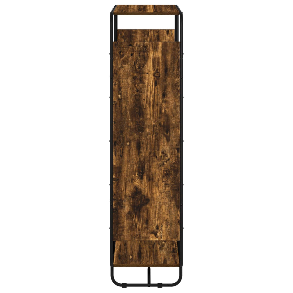 vidaXL Kredens Dąb wędzony 93.5 x 37.5 x 144 cm Drewno inżynieryjne