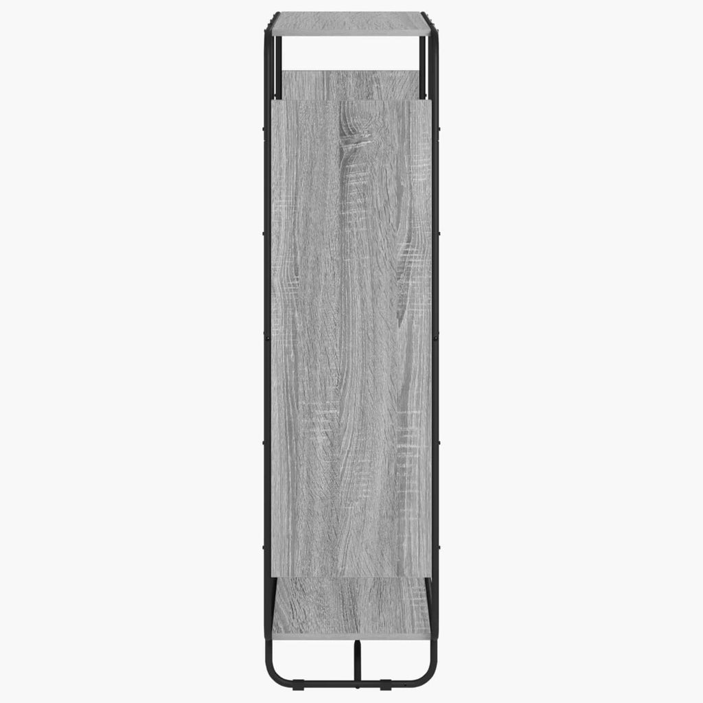 vidaXL Kredens Szary Sonoma 93.5 x 37.5 x 144 cm Drewno inżynieryjne