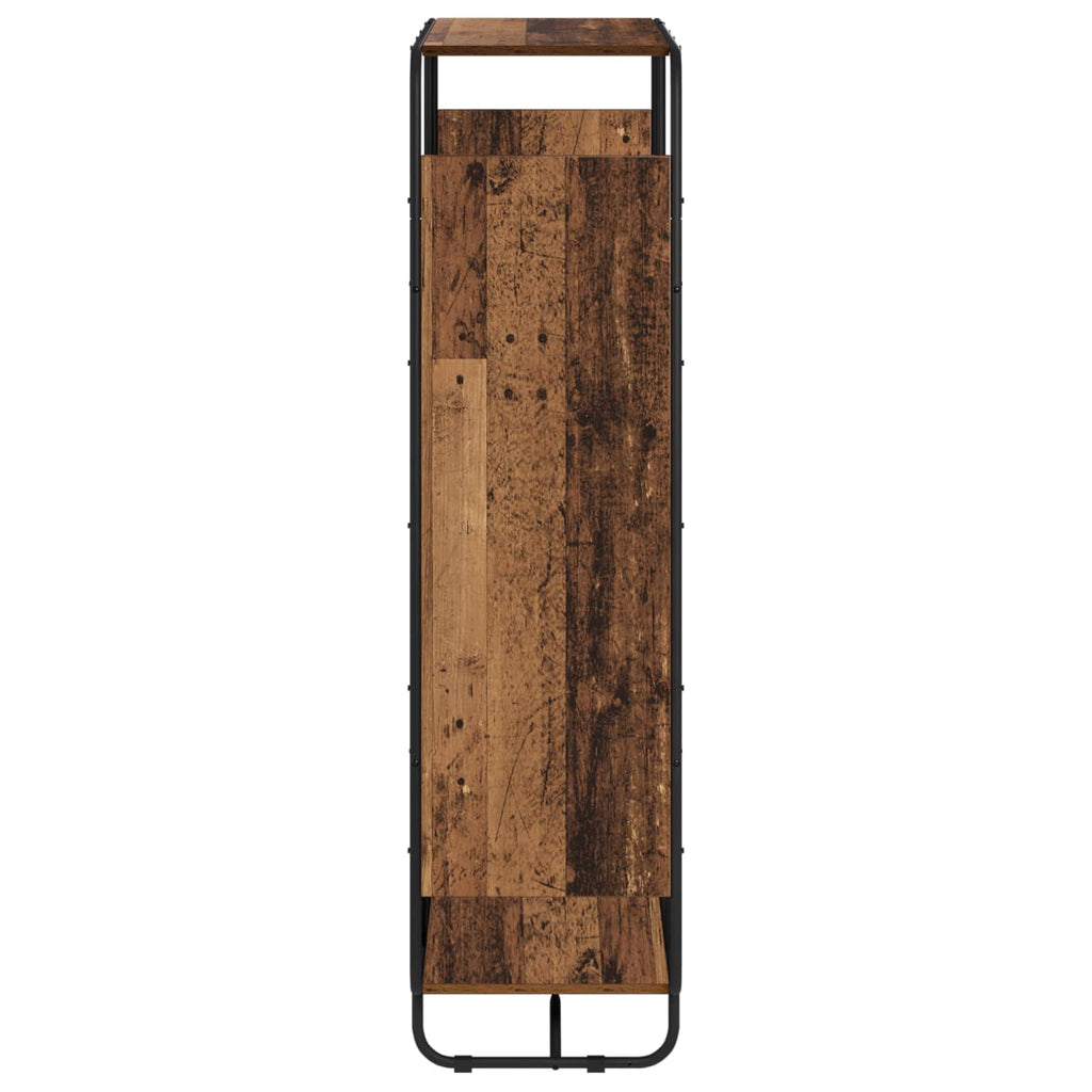 vidaXL Kredens Stare drewno 93.5 x 37.5 x 144 cm Drewno inżynieryjne