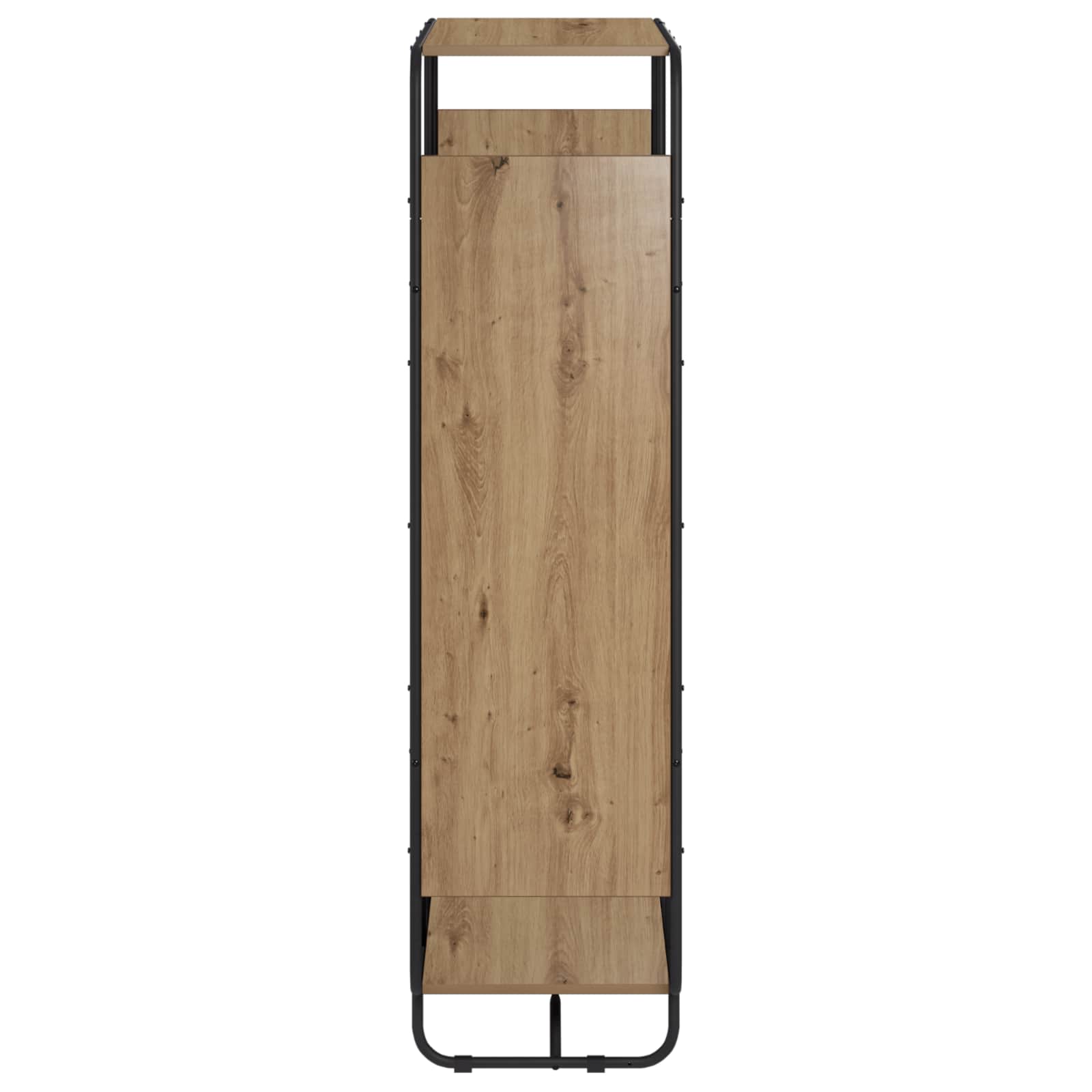 vidaXL Kredens Dąb artisan 93.5 x 37.5 x 144 cm Drewno inżynieryjne