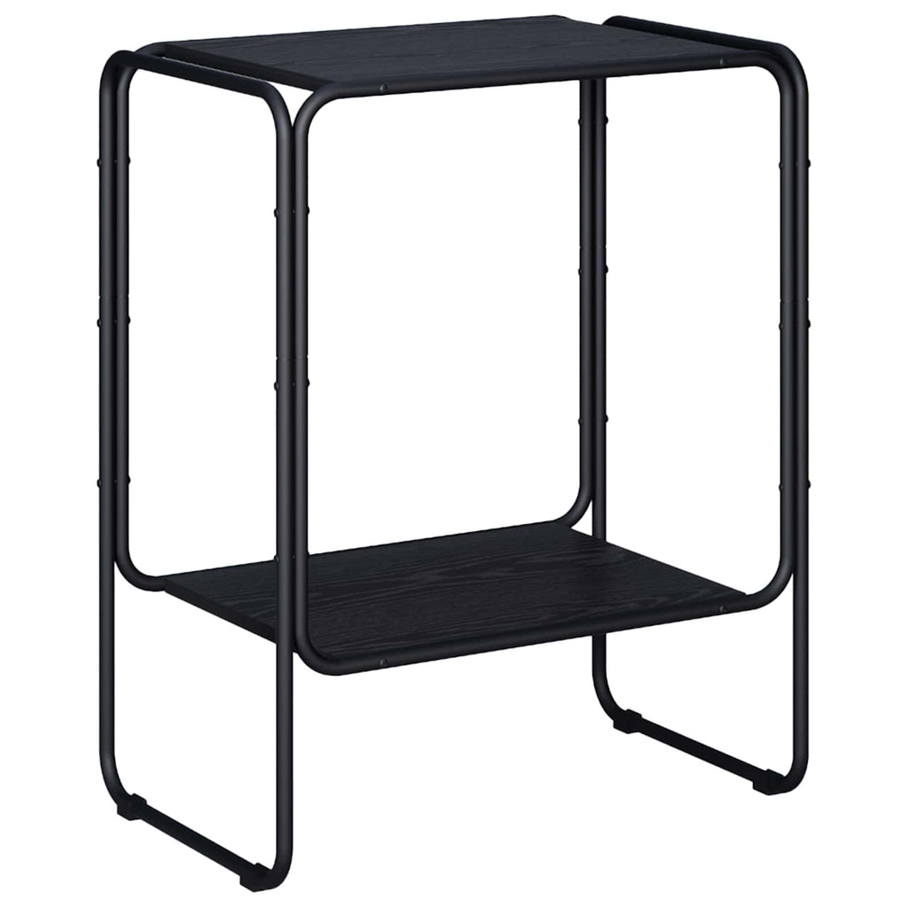 vidaXL Komoda Czarny dąb 60 x 38 x 75 cm Drewno konstrukcyjne