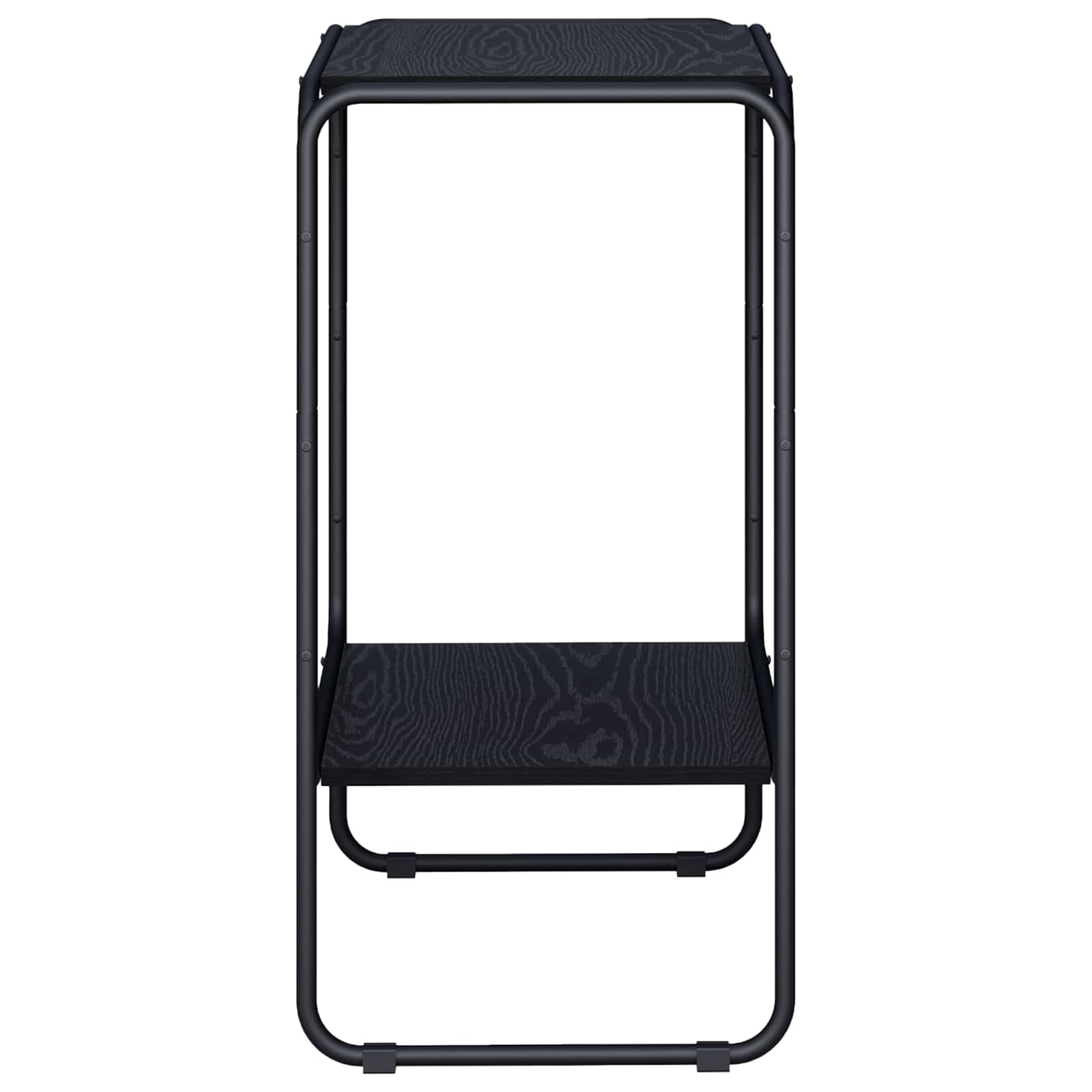 vidaXL Komoda Czarny dąb 60 x 38 x 75 cm Drewno konstrukcyjne